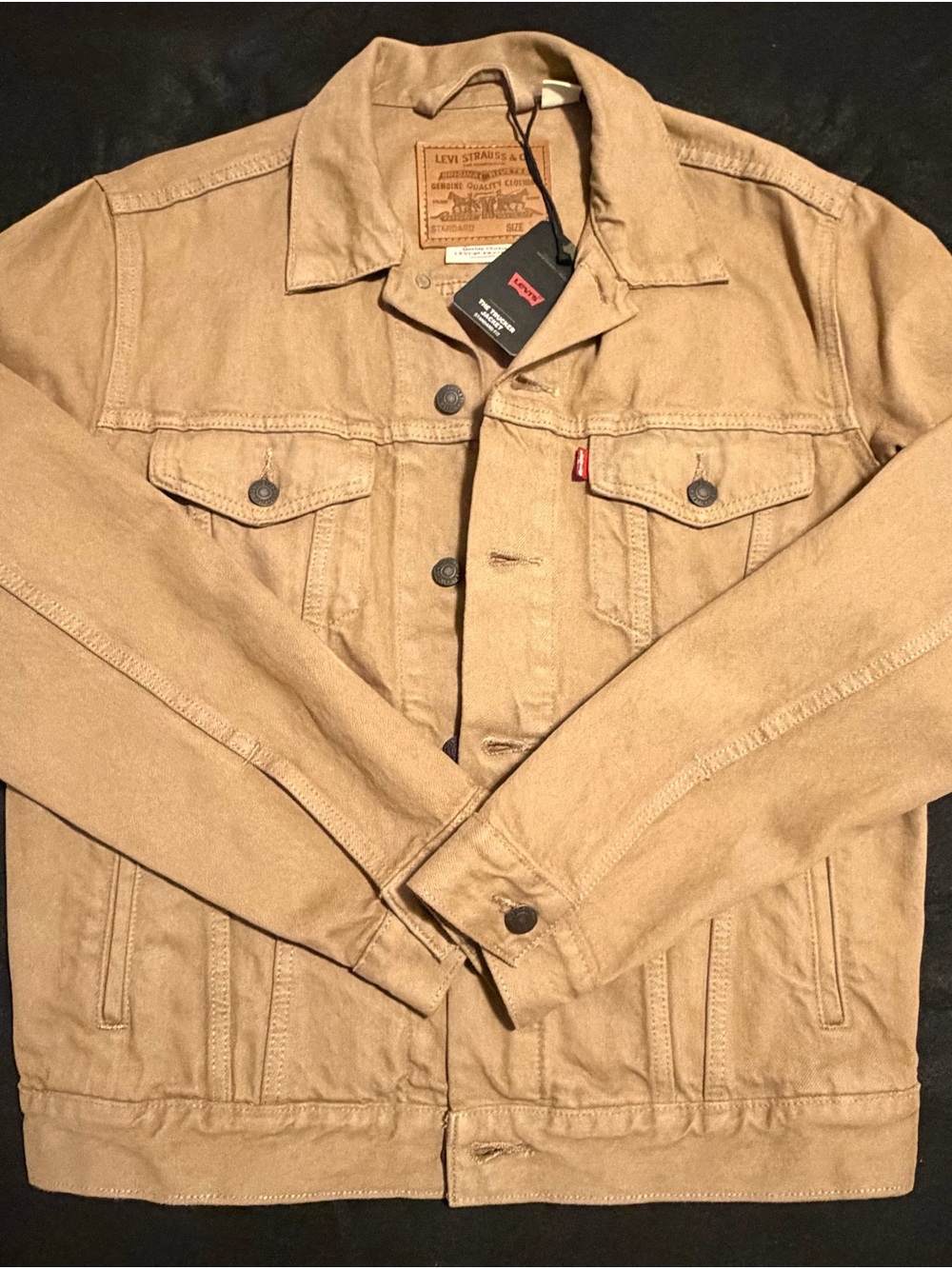 Levi's Men's Light Brown Denim Jacket